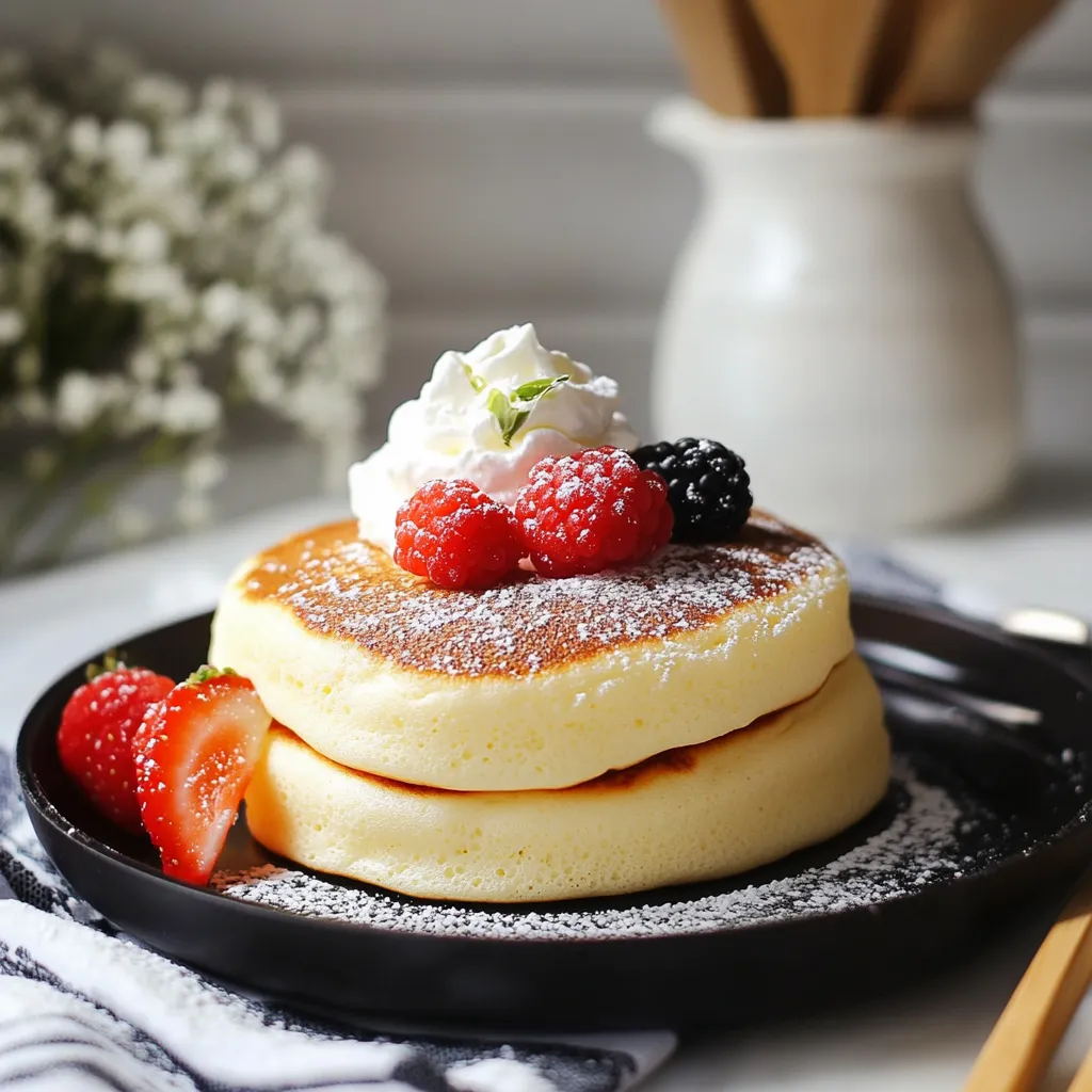 Ultra-Soft Soufflé Pancakes