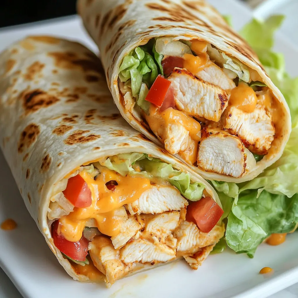 Grilled Chicken Ranch Wrap