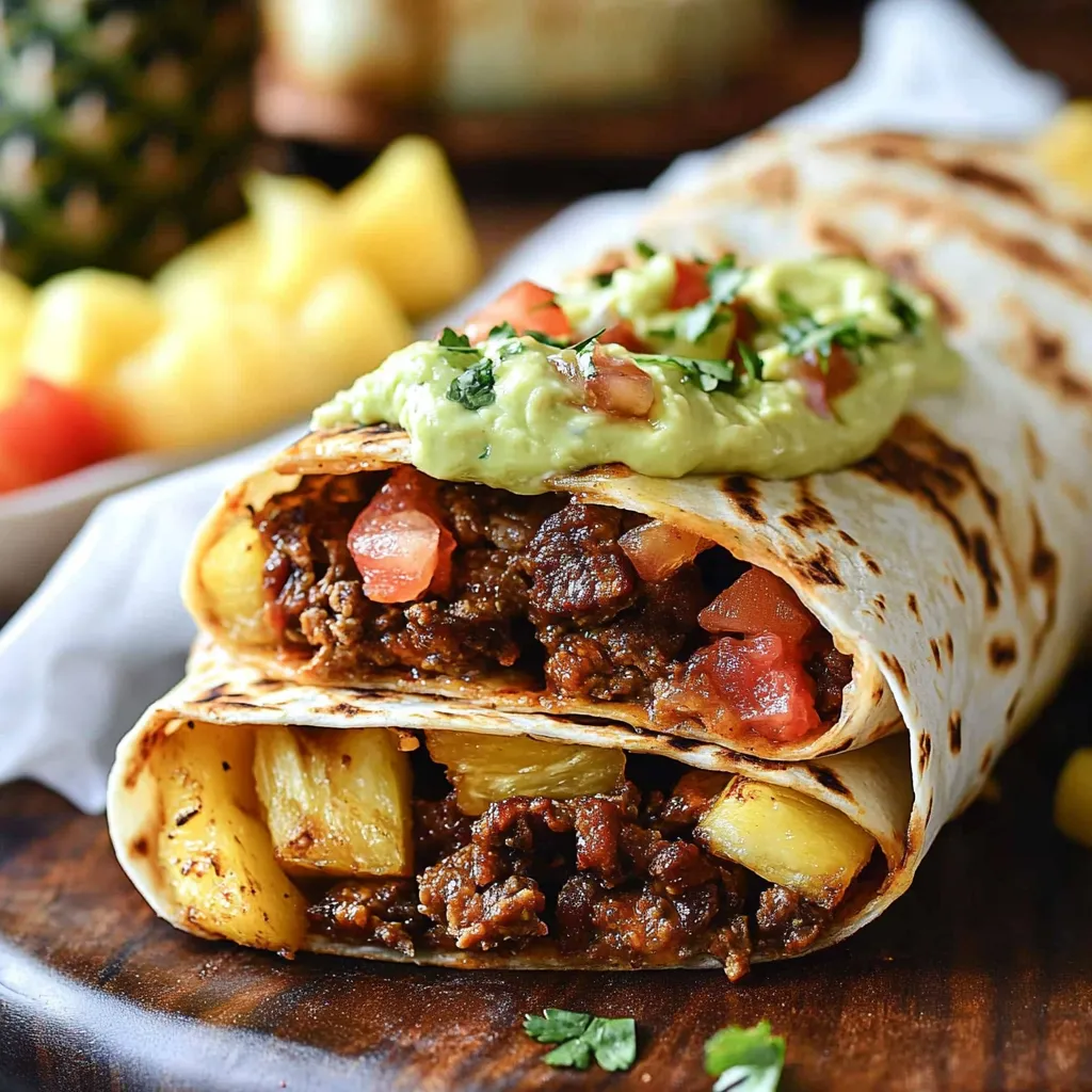 California Burrito dish