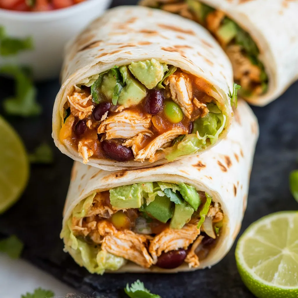 Chicken Burrito Copycat Style
