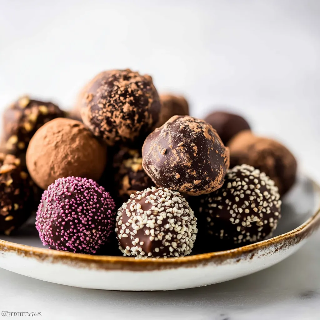 Homemade Chocolate Truffles