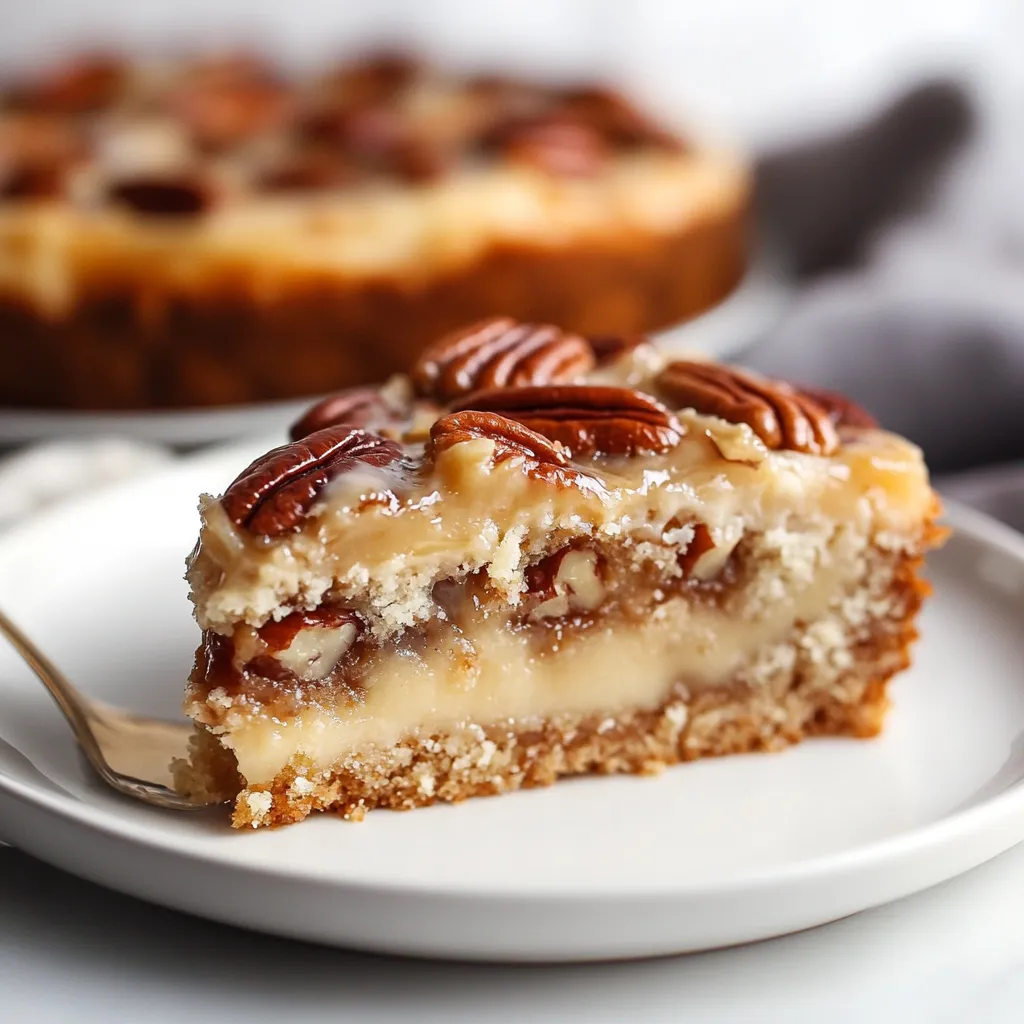 Luscious Buttery Pecan Cake