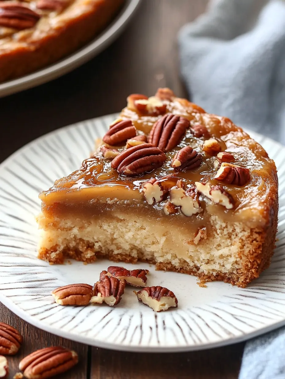 Gooey Butter Pecan Cake