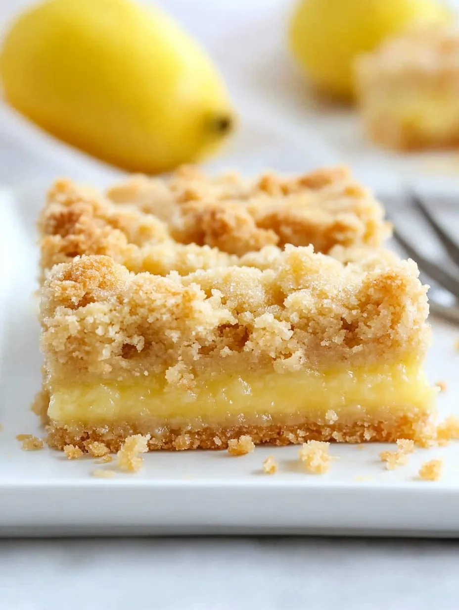 Tangy Lemon Crumb Bars